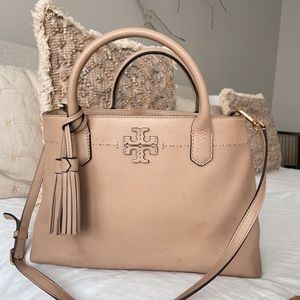 Tory Burch McGraw Triple Compartment Satchel